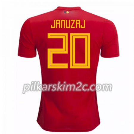 Koszulka Belgia Januzaj 20 Główna Mistrzostwa Świata 2018 - Koszulki Piłkarskie